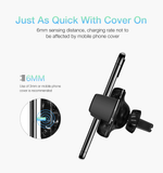 Automatic sensor 2-1 phone charger and holder