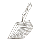 Litter Scooper stainless steel saves time & reduces dust