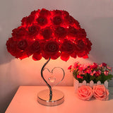 Beautiful rose lamp