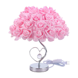 Beautiful rose lamp