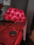 Beautiful rose lamp