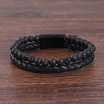 Stylish men's bracelet made of natural stone - Perfect gift