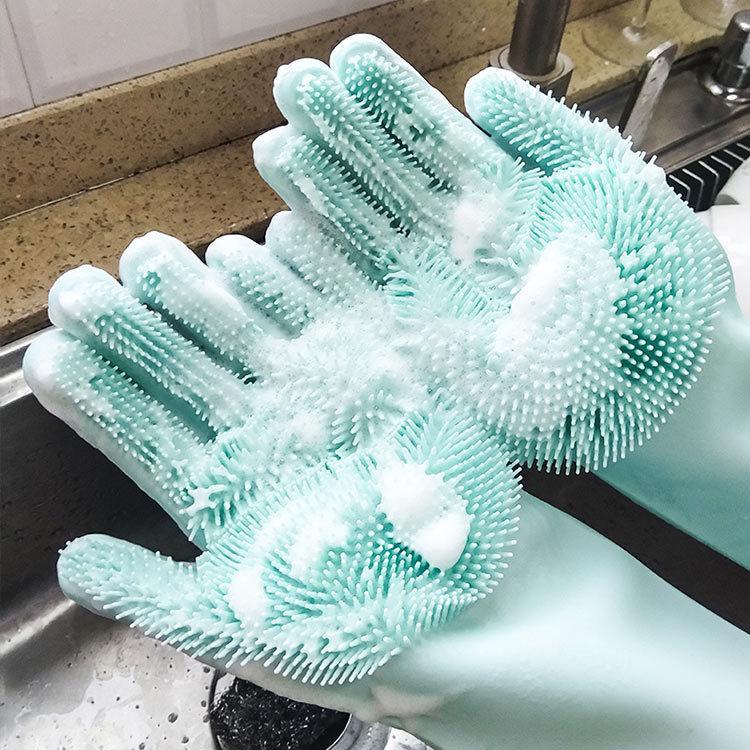 Silicone Washing Gloves, DishwashHero™ Washing Gloves