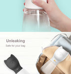 Portable water bottle for small and large pets