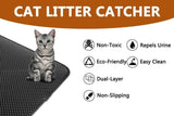 Waterproof cat litter catcher