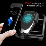 Automatic sensor 2-1 phone charger and holder