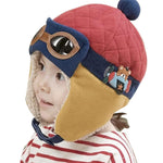 Very cute and warm children cap - Glasses design with earflap