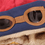 Very cute and warm children cap - Glasses design with earflap