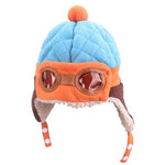 Very cute and warm children cap - Glasses design with earflap