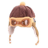 Very cute and warm children cap - Glasses design with earflap