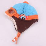 Very cute and warm children cap - Glasses design with earflap