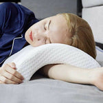 perfect suitable for couples - The curved foam 6 in 1 pillow