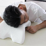 perfect suitable for couples - The curved foam 6 in 1 pillow