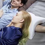 perfect suitable for couples - The curved foam 6 in 1 pillow