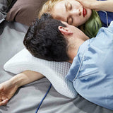 perfect suitable for couples - The curved foam 6 in 1 pillow