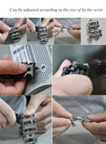 29-1 Multi function bracelet tool made of stainless steel