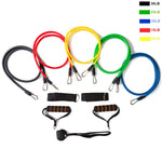 11 or 17 Pcs / Set Latex Resistance Bands