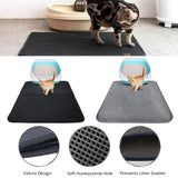 Waterproof cat litter catcher