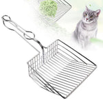 Litter Scooper stainless steel saves time & reduces dust