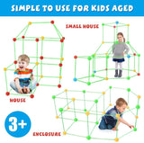 Kids construction fort 3D building castles