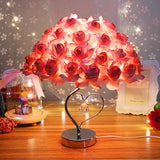 Beautiful rose lamp