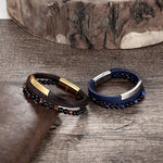 Stylish men's bracelet made of natural stone - Perfect gift